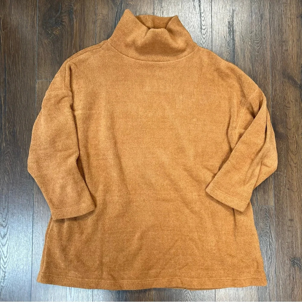 FP Beach oversized ottoman turtleneck SZ SM